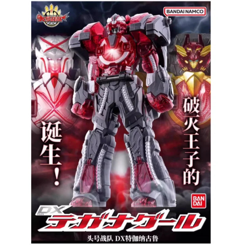 Bandai Original DX Ohsama Sentai King-Ohger Teganaguru Prince of Ruin Dark Polar Bear Gauntlet Henshin Device Elk-Valley 3D