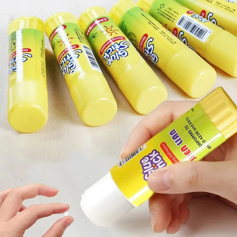 High Viscosity Solid Glue Stick for Office School DIY Art Paper Card Photo Stationery - Assorted Weights 9/15/21/36G Elk-Valley 3D