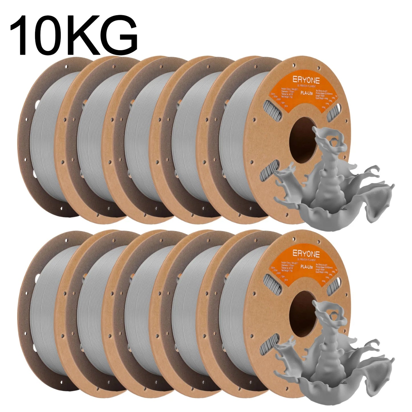 ERYONE 2026 New Year Edition PLA Lite 3D Printer Filament, 1.75mm, PLA for 3D Printing, Gradient Lowest price Elk-Valley 3D