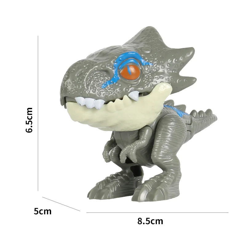 NEW 2024 Bite Hand Jurassic Dinosaur Toys Park Gifts Simulation Animal Rex Raptor Model Souvenir Birthday Elk-Valley 3D