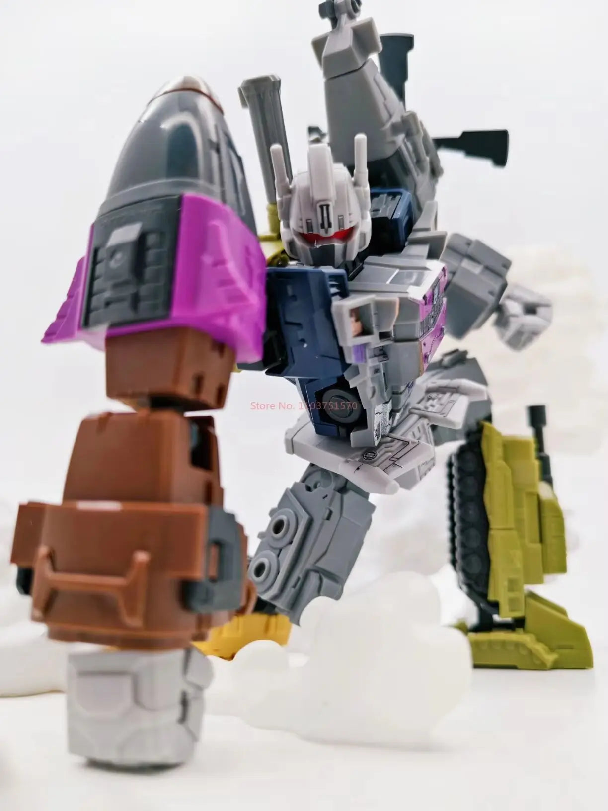 Genuine Blokees Transformers Defender Vol.5.6 Collectible Model Toys Blind Box Beast War Combination Sets Armored Toys Elk-Valley 3D