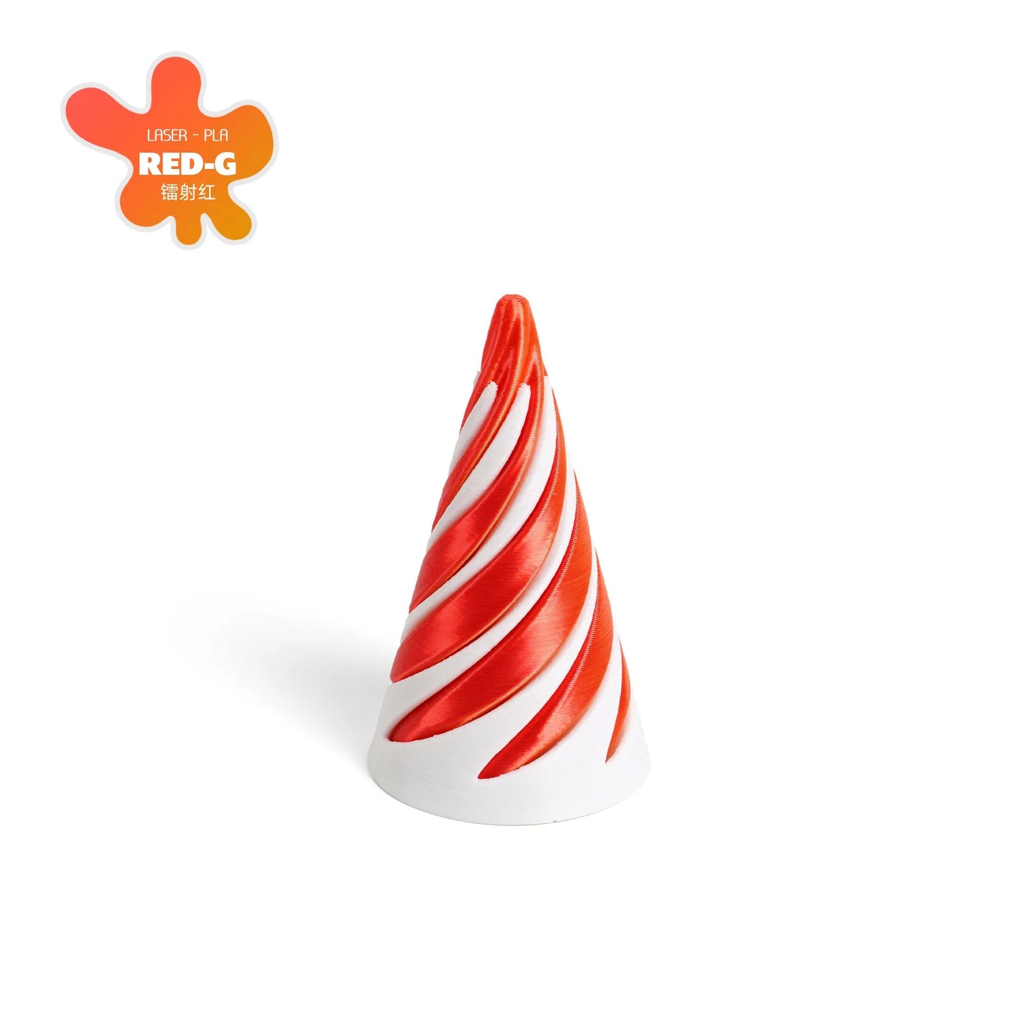 3D Printed Decoration Mini Vortex Printed Spiral Conae Fidget Toy Impossible Pyramid Passthrough Sculpture Thread Illusion Gift Elk-Valley 3D
