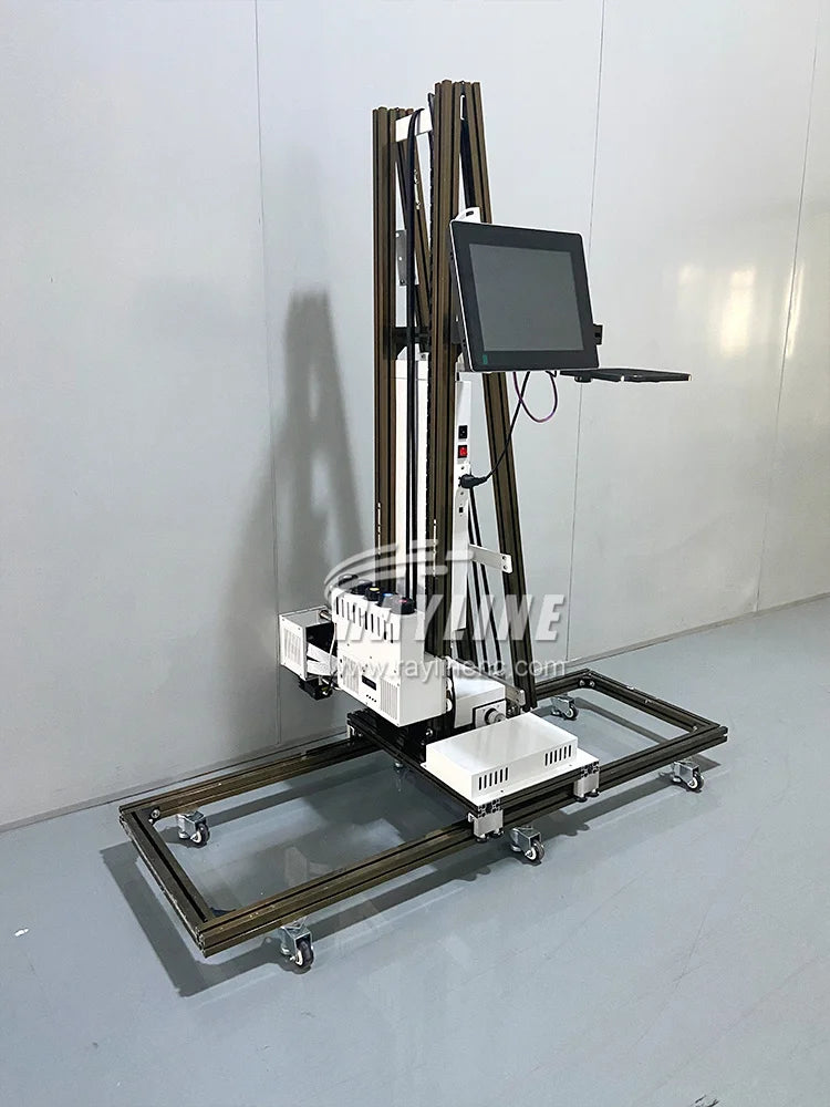 3D Wall Printing Machine Direct to Wall Mural CMYKW  5 Colors UV Ink Wall Printer Double print heads