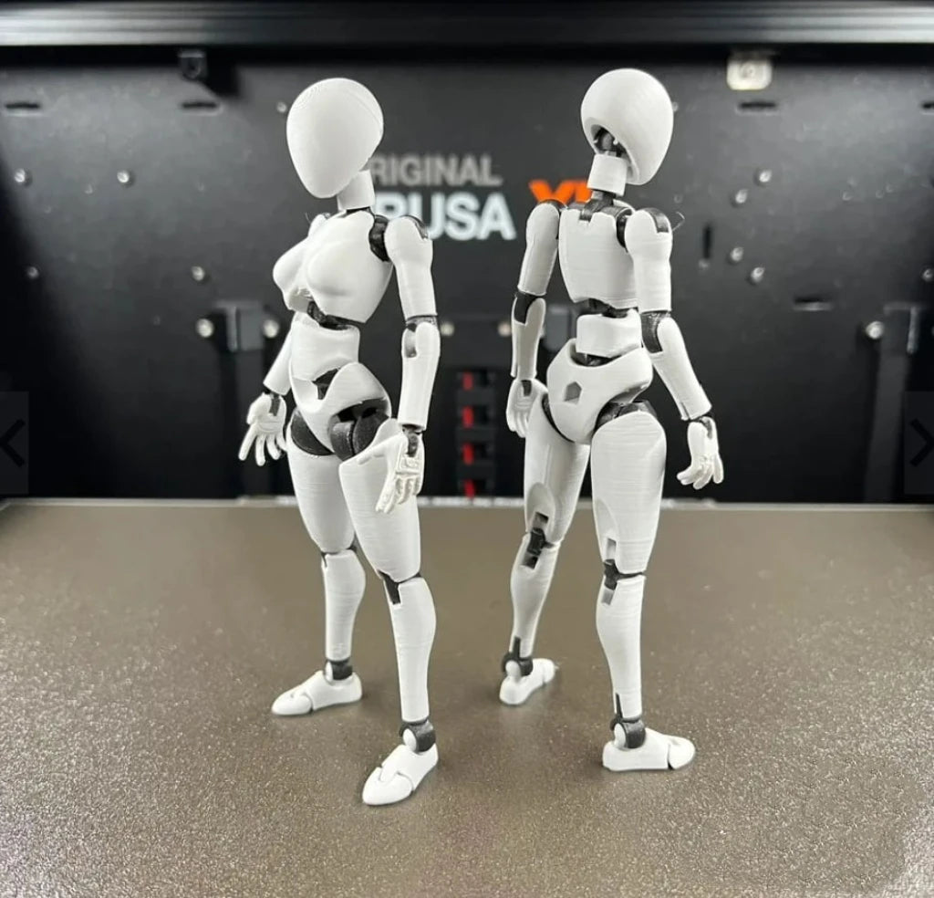 3d Printed Fifth Generation Dummy13 Articulated Doll Bjd Ball-Jointed Body Art Drawing Gymnastics Model