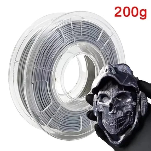 200G Dual Color Filament Silk PLA 1.75mm FDM 3D Printer Plastic Material Shiny Filament PLA Multicolor Black Red Blue Gold Elk-Valley 3D