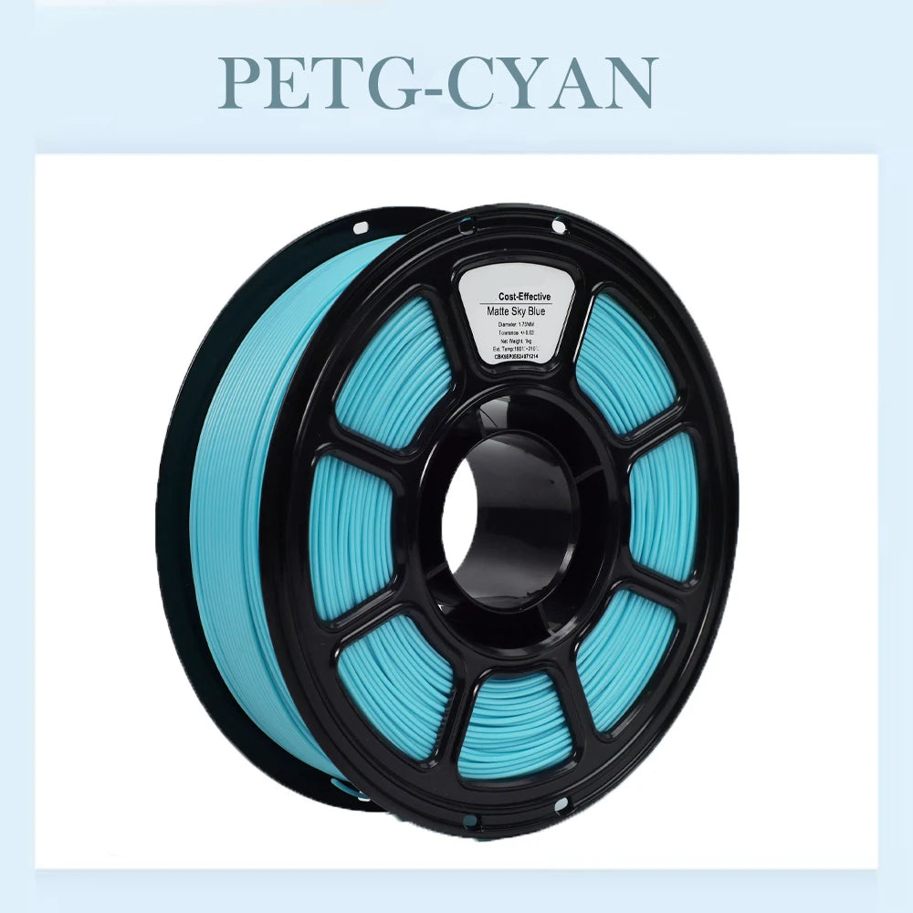 Tideboom PLA/PETG 3D Filament 1.2KG High Speed 3D Printer Filament High Flow Speed Matte Effect 3D Printing Mateial Pla 필라멘트