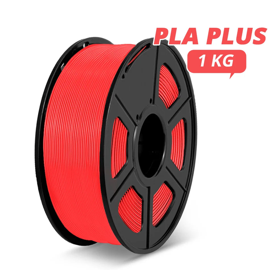 SUNLU PLA 1.75MM PLAPLUS 1KG 3D Printer Filament Arranged Neatly No Knots Non-Toxtic Biodegradable Vacuum Packaging