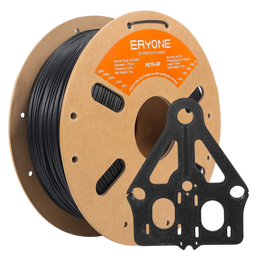 ERYONE 1/5KG  PETG Glass Fiber Filament 1.75mm +/- 0.03mm, 3D Printing Filament PETG GF, 1kg (2.2 LBS)/Spool Elk-Valley 3D