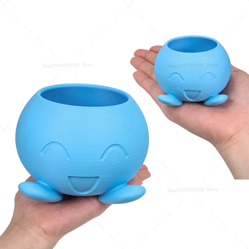 3D Printed Home Garden Supplies Decoration Flowerpots Creative Succulent Planter Bonsai Pots Home Decoration