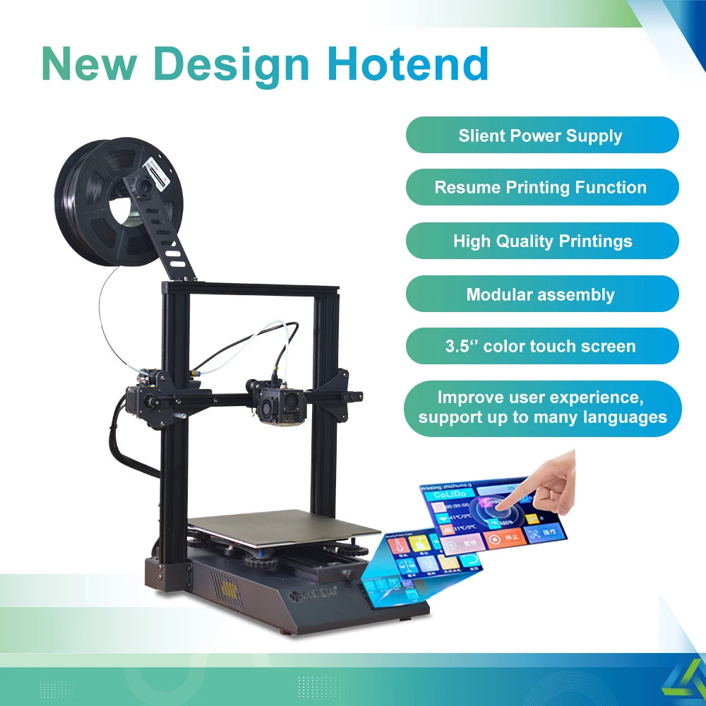 Print-Rite CoLiDo DIY 3.0T 3D Printer High-precision Printing 3D Printer Filament Elk-Valley 3D