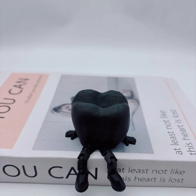 3D Printed Teeth Sculpture Ornaments, Cute Teeth Decorations with Legs, Fun Desktop Dental Decorations, Unique Home Decor