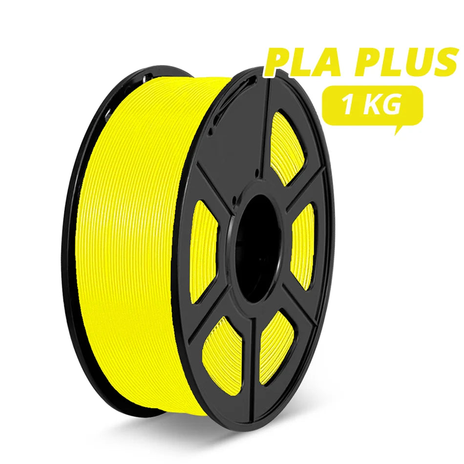 SUNLU PLA 1.75MM PLAPLUS 1KG 3D Printer Filament Arranged Neatly No Knots Non-Toxtic Biodegradable Vacuum Packaging