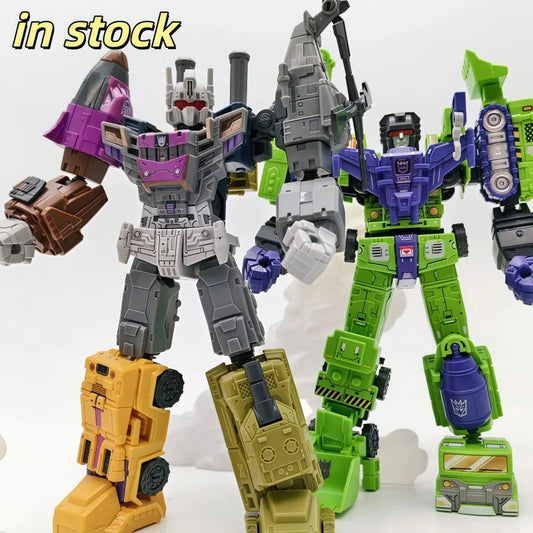Genuine Blokees Transformers Defender Vol.5.6 Collectible Model Toys Blind Box Beast War Combination Sets Armored Toys Elk-Valley 3D