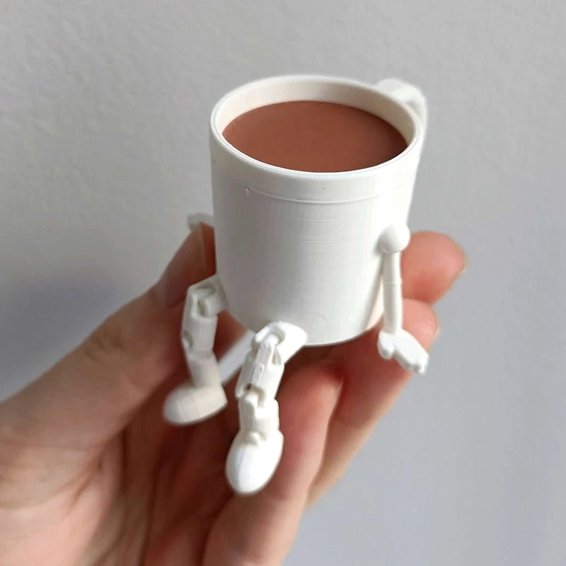3D Printed Chocolate Sculptures Realistic Figurines with Movable Joints Decorative Desktop Ornaments for Home Office Elk-Valley 3D