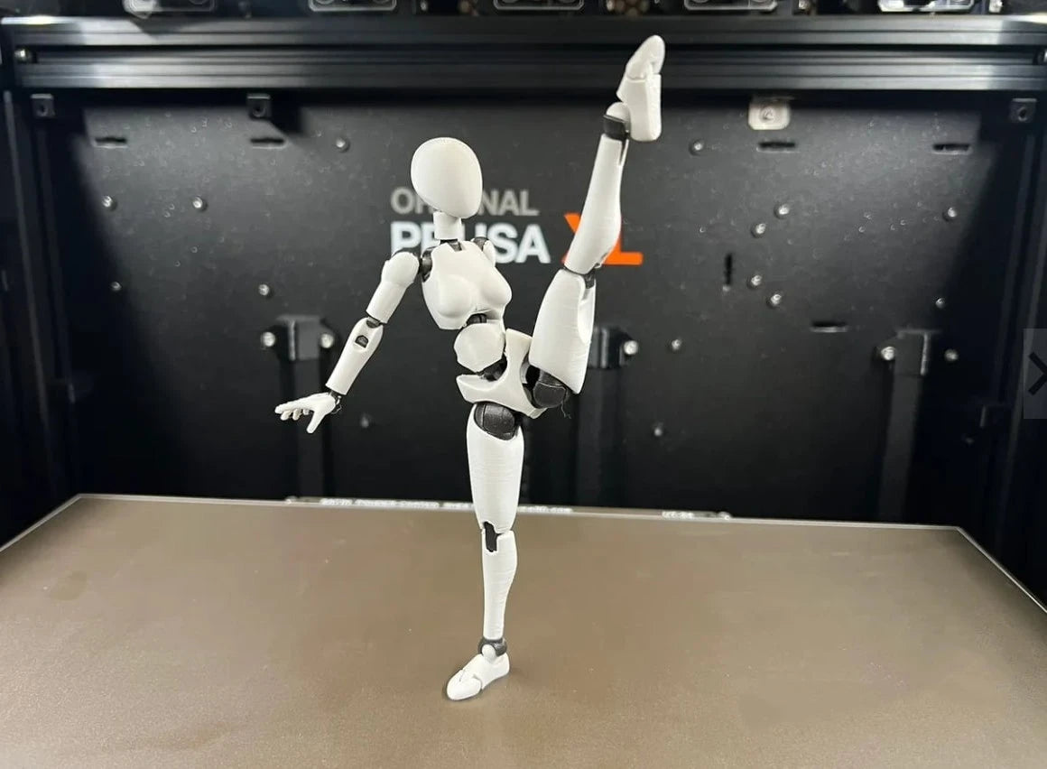 3d Printed Fifth Generation Dummy13 Articulated Doll Bjd Ball-Jointed Body Art Drawing Gymnastics Model