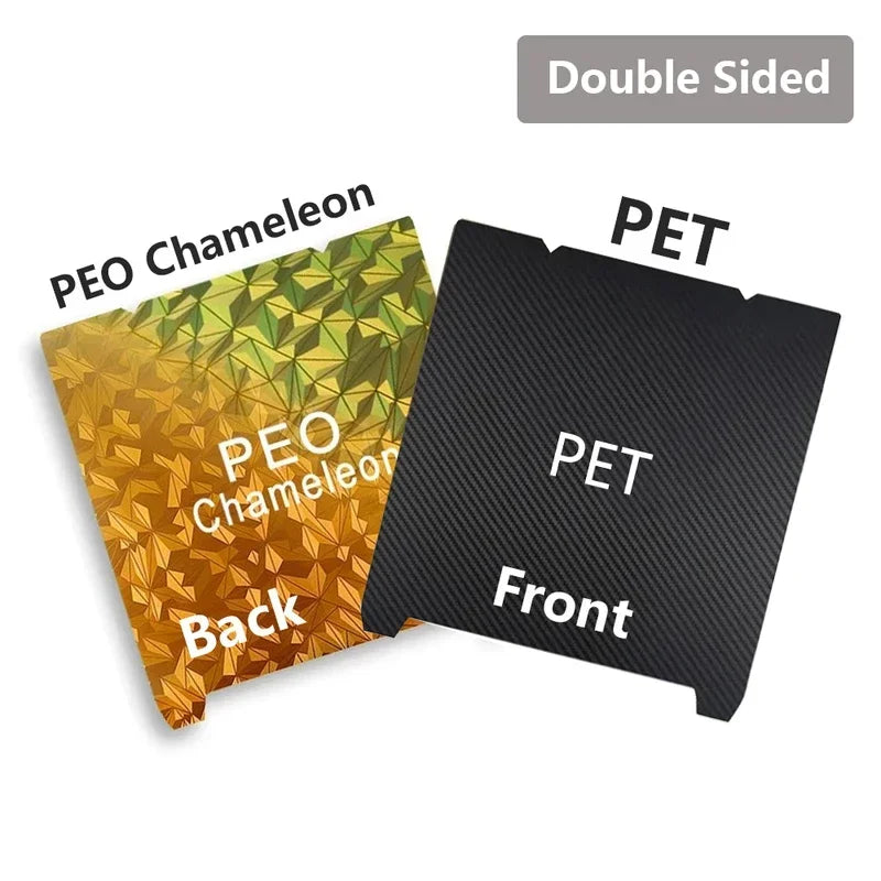 235×235mm Double Sided Magnetic Spring Steel Sheet, PEI PEO Build Plate Bed Accessory For Creality K1 K1C H1H Ender 5 S1 End Elk-Valley 3D