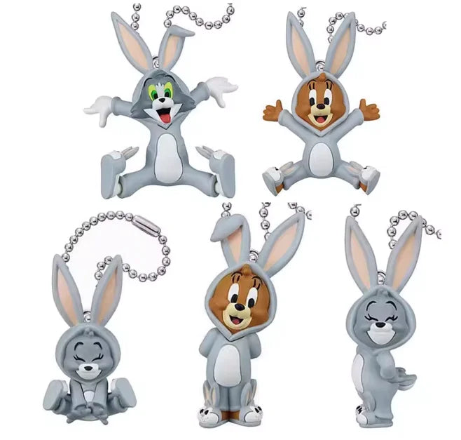 New Products In Stock Anime Cat And Mouse Series Blind Boxes Figurines Toys Desktop Ornaments Surprise Gifts For Fans Souvenir Elk-Valley 3D