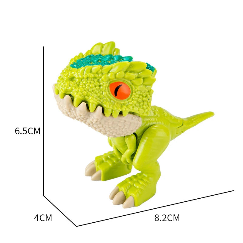 NEW 2024 Bite Hand Jurassic Dinosaur Toys Park Gifts Simulation Animal Rex Raptor Model Souvenir Birthday Elk-Valley 3D