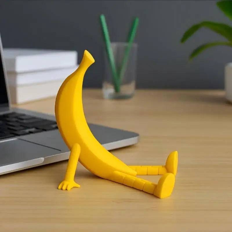 Creative 3D Printed Banana Plastics Sculpture For Garden Decortion Fun Home Decortions Handmade Artwork Desktop Ornaments Crafts
