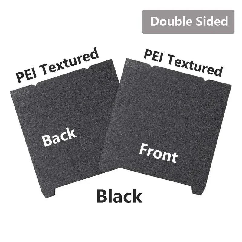 235×235mm Double Sided Magnetic Spring Steel Sheet, PEI PEO Build Plate Bed Accessory For Creality K1 K1C H1H Ender 5 S1 End Elk-Valley 3D