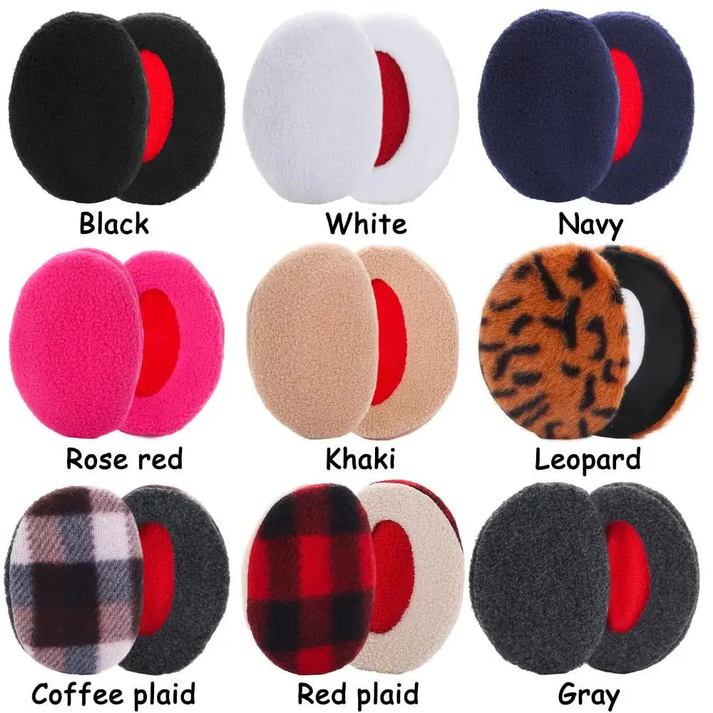 Winter Warm Bandless Windproof Ear Warmers Earmuffs Ear Muffs Cold Weather Elk-Valley 3D