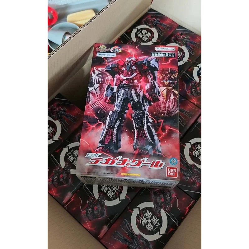 Bandai Original DX Ohsama Sentai King-Ohger Teganaguru Prince of Ruin Dark Polar Bear Gauntlet Henshin Device Elk-Valley 3D