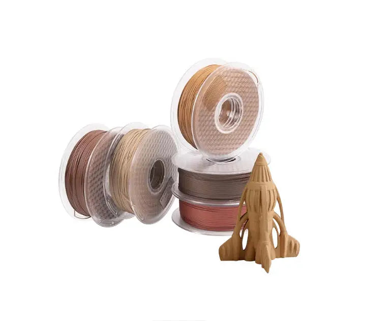 3D printer Filament PLA  wood plastic  Wooden materials Wood grain fiber wire Easy to print 1KG 1.75MM Suitable Tuozhu FDM lines Elk-Valley 3D