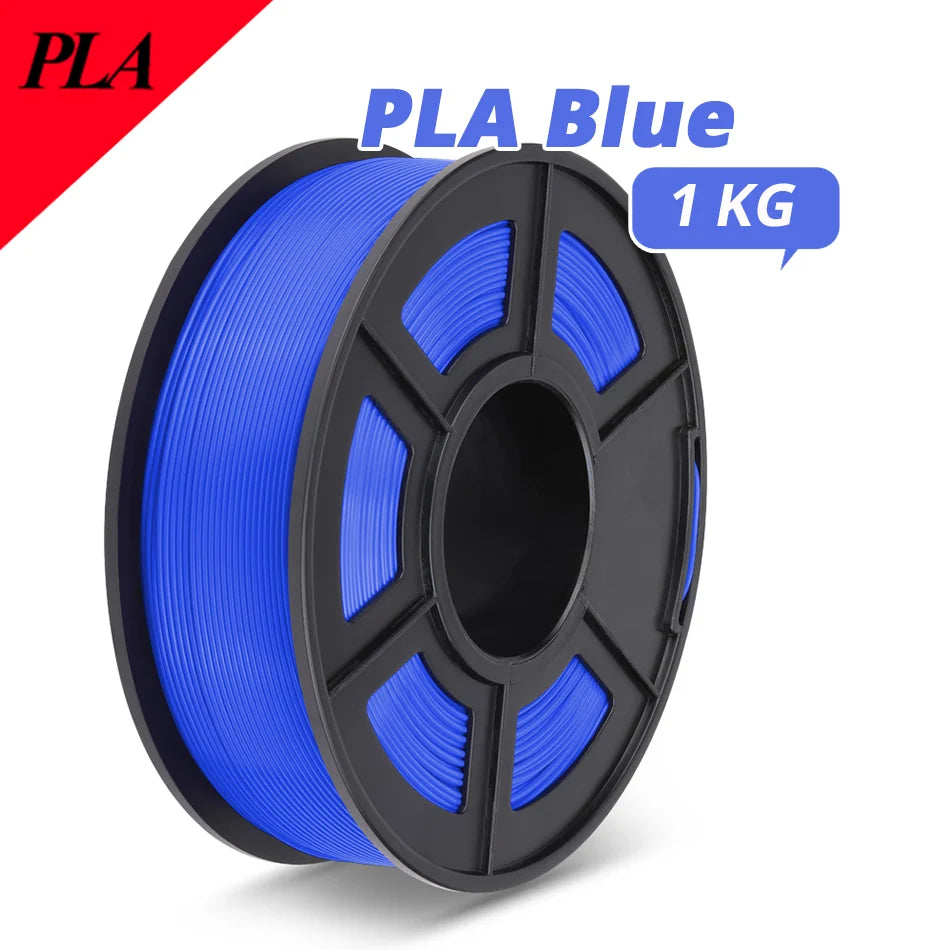 SUNLU PLA 1.75MM PLAPLUS 1KG 3D Printer Filament Arranged Neatly No Knots Non-Toxtic Biodegradable Vacuum Packaging