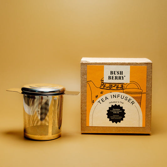 Metal Tea Infuser | Durable and Reusable for Loose Leaf Tea Bush Berry