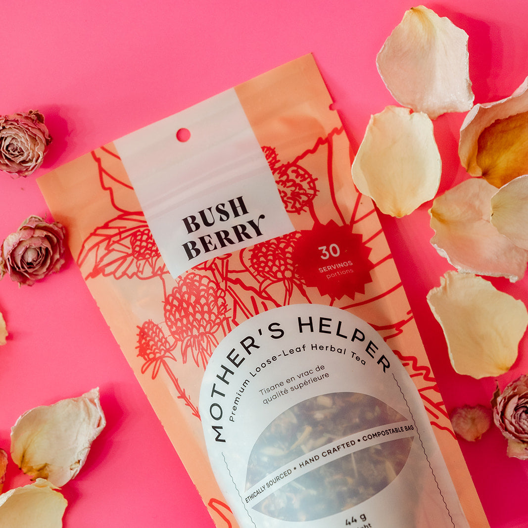 Organic Mothers Helper Postpartum Tea Bush Berry