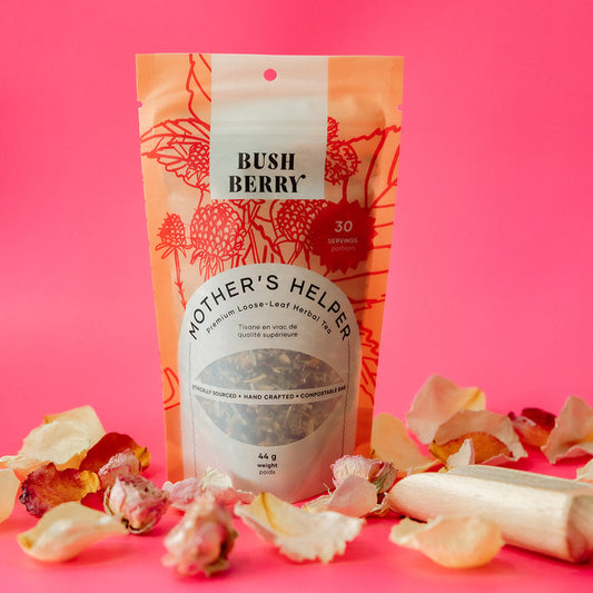 Organic Mothers Helper Postpartum Tea Bush Berry