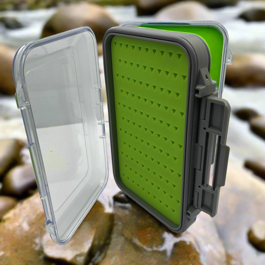 Fly Box - Double Sided Slit Silicone Waterproof Dc Tackle & Outdoor Supply