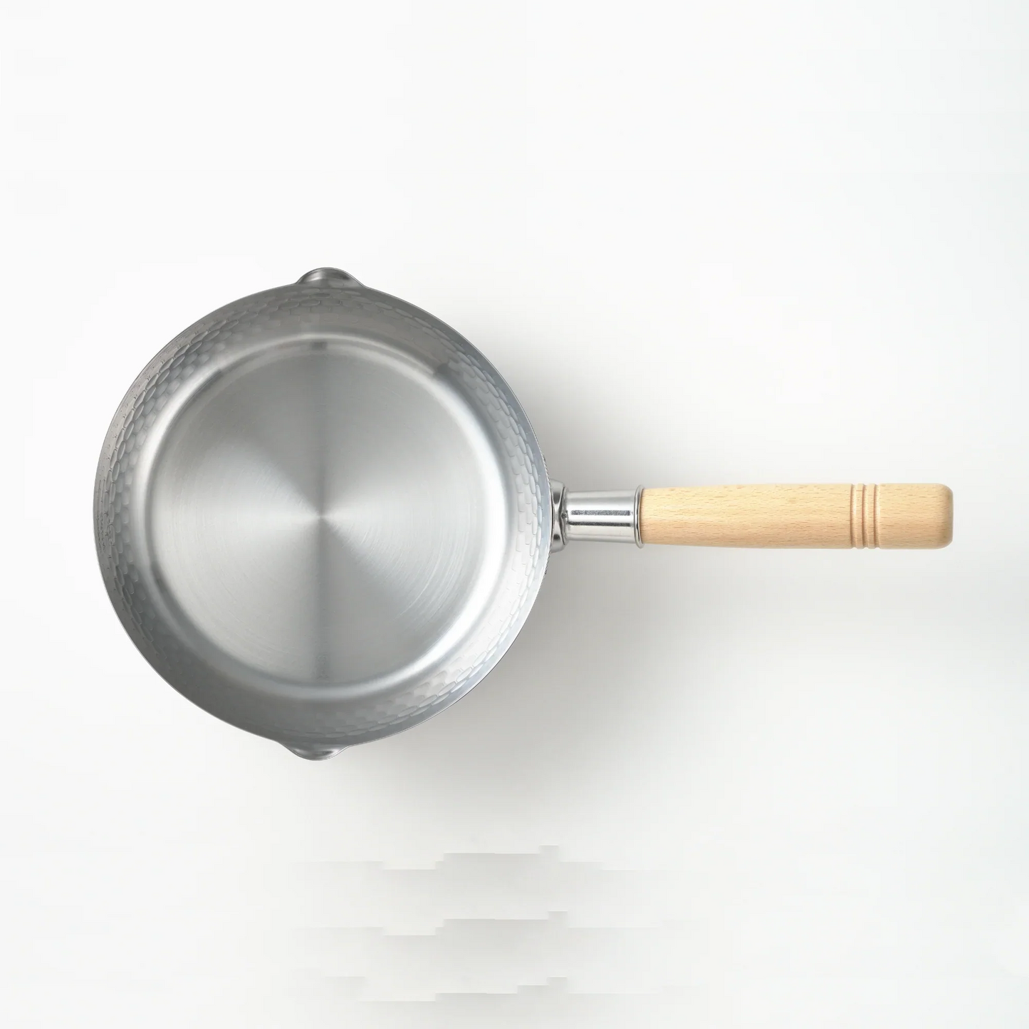 Yoshikawa Yukihira Saucepan 20 cm Stainless Steel  | 2.1 L with Wooden Handle Ginza Steel