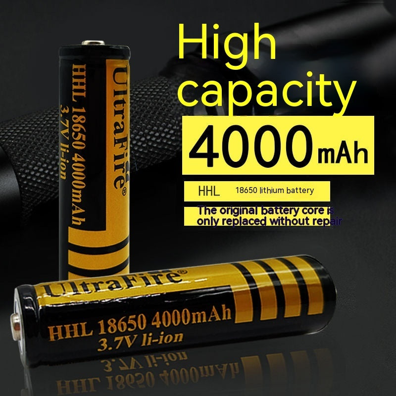18650 Pointed Lithium Battery For Strong Light Flashlights Bush Berry