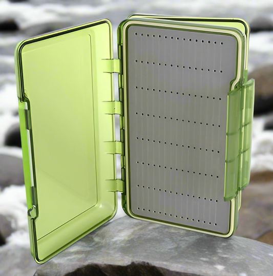 Waterproof Streamer Slit Foam Fly Box - Double Sided - Large Dc Tackle & Outdoor Supply