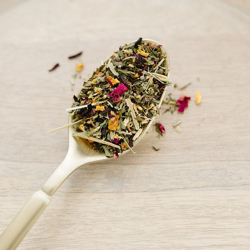 Organic Inflow tea | Women's monthly rhythm Bush Berry