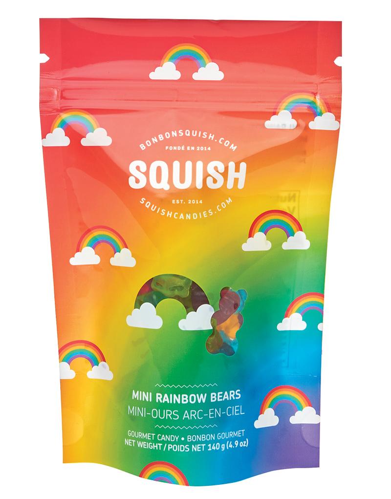 Mini Rainbow Bears SQUISH Candies Canada