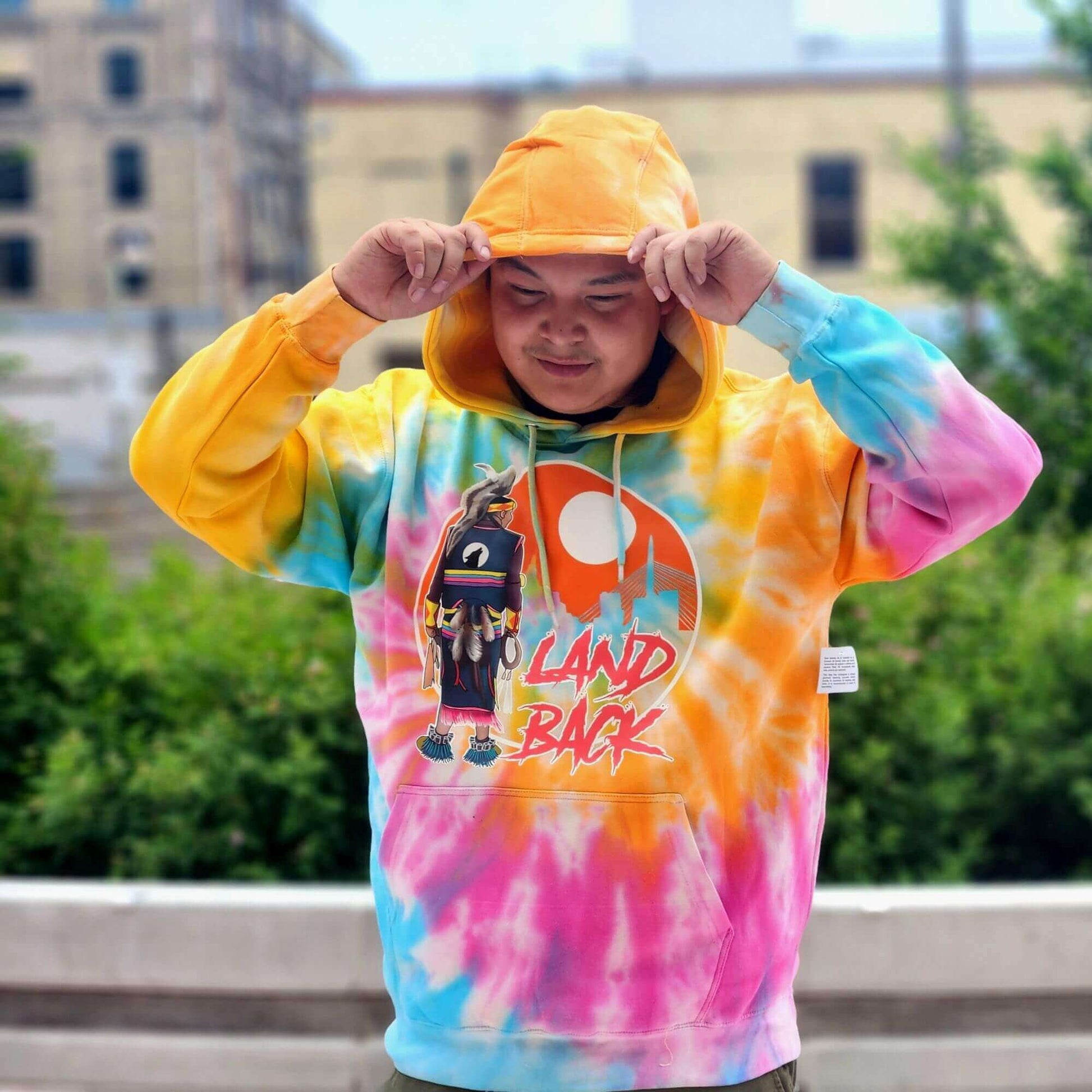 Land Back Dance Hoodie (Exclusive) Red Rebel Armour