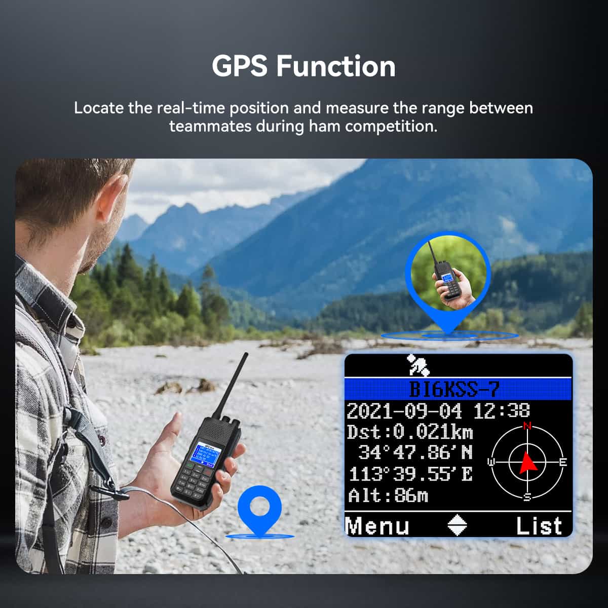 Retevis Ailunce H1 DMR & Analogue APRS Amateur Radio (6W VHF/UHF) Fleetwood Digital