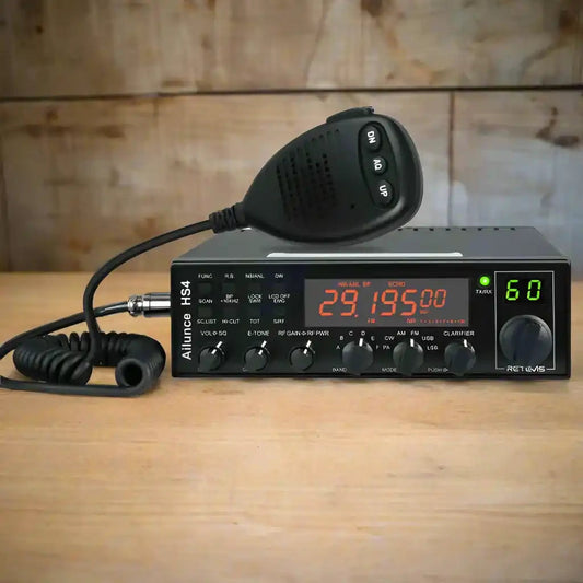 Retevis HS4 10-Metre Mobile Ham Radio (SSB/AM/FM/PA) Fleetwood Digital