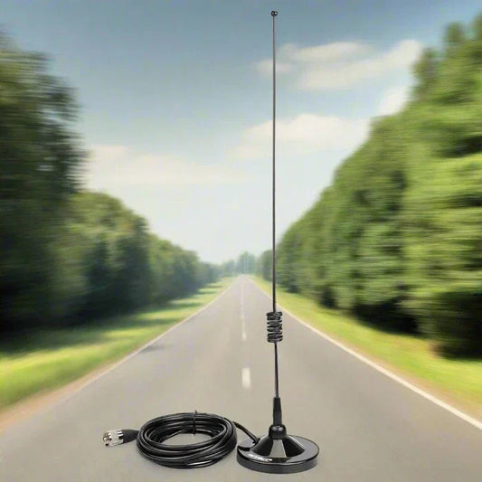 Retevis MR100 Magnetic Mount Dual-Band Ham Radio Antenna (50cm) Fleetwood Digital