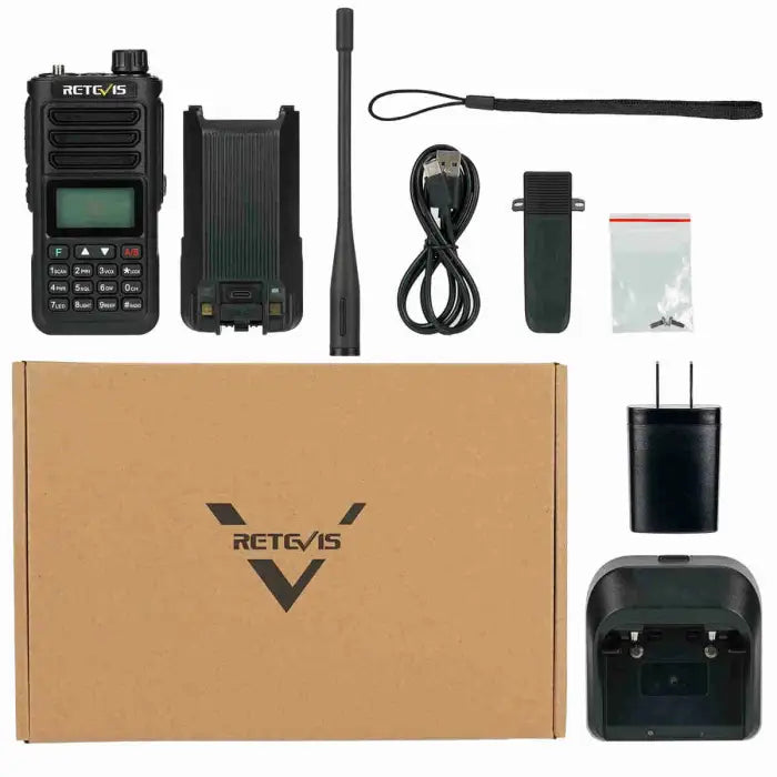 Retevis RA89 10W High-Power IP68 Waterproof Ham Radio (VHF/UHF) Fleetwood Digital
