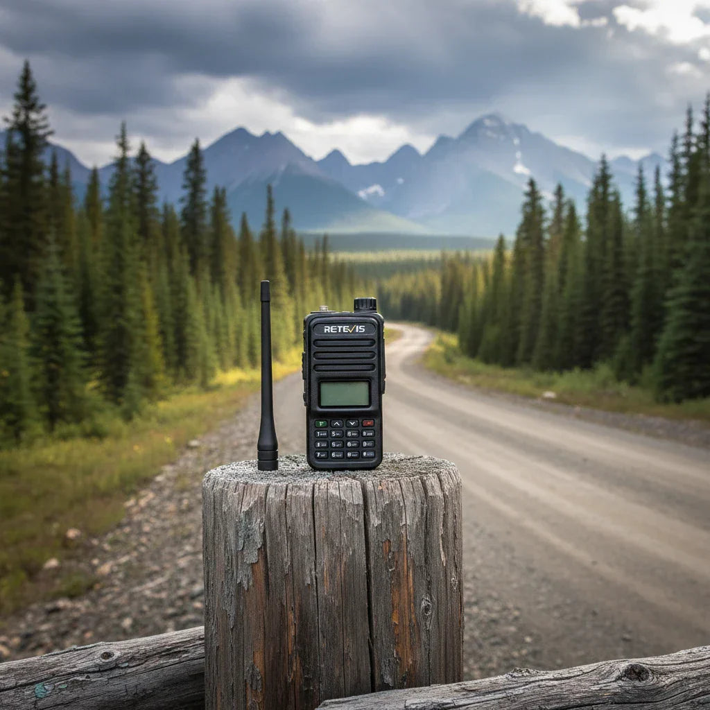 Retevis RT85 Northern Alberta Logging Road Radio With LADD Channels Fleetwood Digital