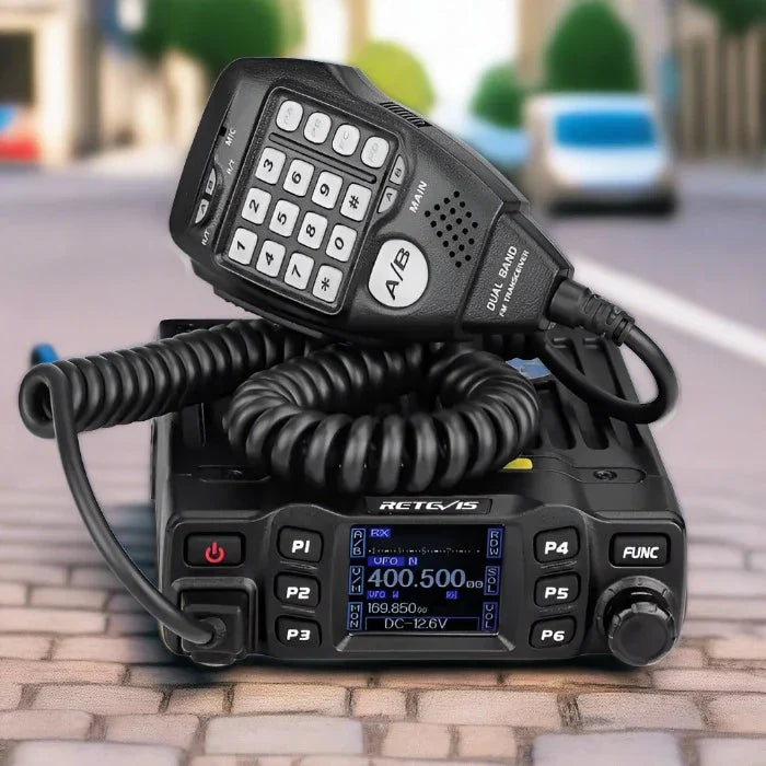 Retevis RT95 25W Dual-Band Mobile Amateur Radio (VHF/UHF) Fleetwood Digital