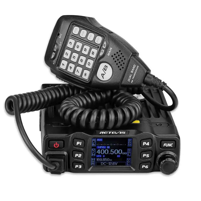 Retevis RT95 25W Dual-Band Mobile Amateur Radio (VHF/UHF) Fleetwood Digital
