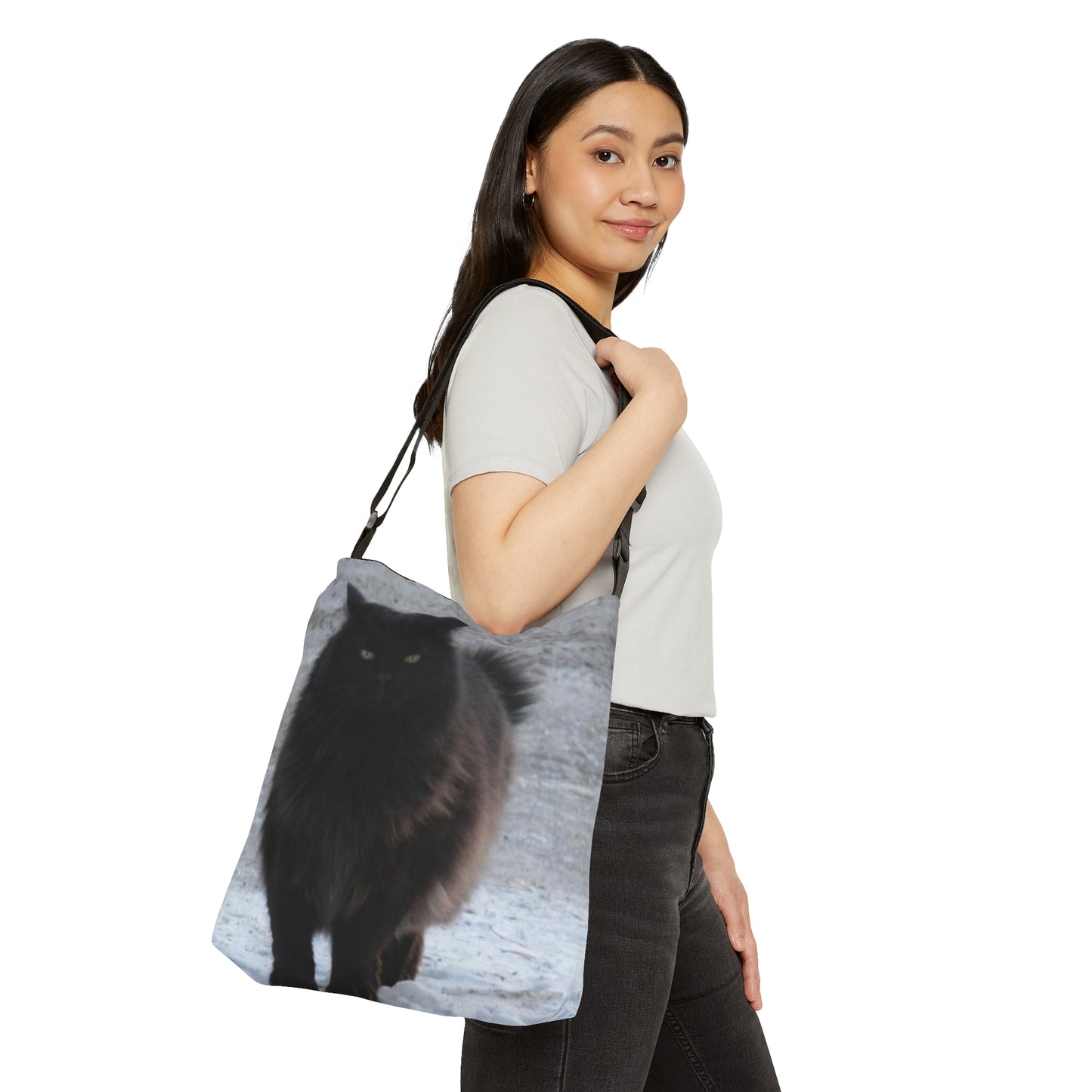 Shadow Kat Adjustable Tote Bag