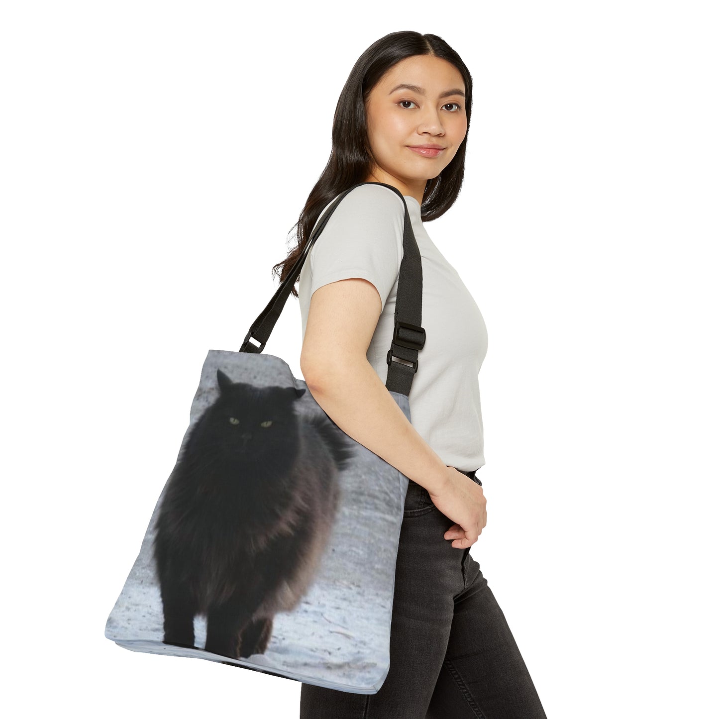 Shadow Kat Adjustable Tote Bag