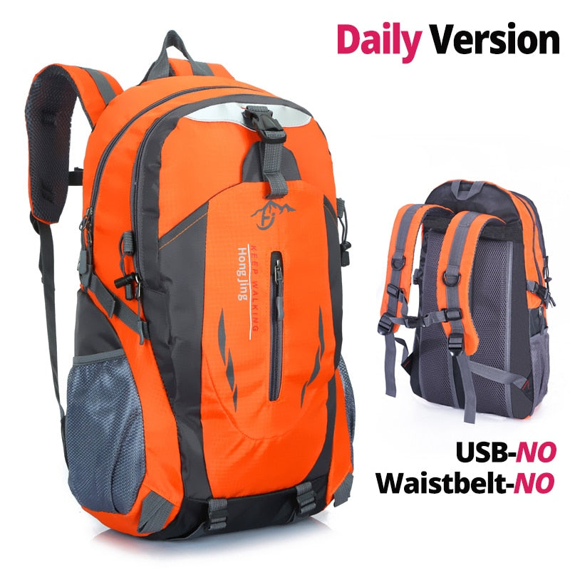 Quality Nylon Waterproof Travel Backpacks Men Climbing Travel Bags Hiking Backpack Outdoor Sport School Bag Men Backpack Women