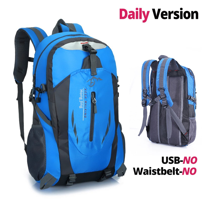 Quality Nylon Waterproof Travel Backpacks Men Climbing Travel Bags Hiking Backpack Outdoor Sport School Bag Men Backpack Women