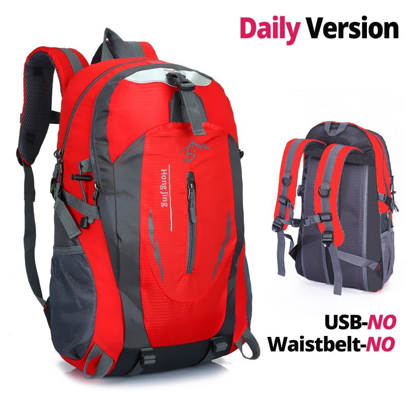 Quality Nylon Waterproof Travel Backpacks Men Climbing Travel Bags Hiking Backpack Outdoor Sport School Bag Men Backpack Women